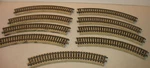 Ho Scale Marklin 3601-U Curve Train Track Germany Pcs. Lot 1950'S Vintage. Fixed Price $15.99.