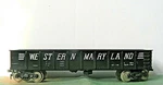 Fleischmann Gondola - Us Zone Western Maryland Rd# Wm 54646 1950 Ho. Fixed Price $29.10.