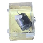 Nwsl Sagami Motor 15X2.4MM Double Shaft 28X30MM Round Can Style 28301-9. Fixed Price $59.99.