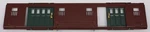 Lionel 310-9 Maroon Car Insert With Green Door For Coach (type I). Fixed Price $15.00.