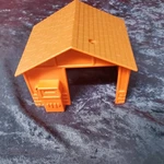 1972 Mattel Motor Gas Station Without Sign 8711-0040 Replacement Railroad?. Fixed Price $8.90.