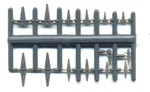Grandt Line 5095 Ho Scale Plastic Hinge Assortment (pack Of 2). Fixed Price $5.52.
