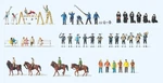 Gauge Hand Painted Model Figures Set Preiser. Fixed Price $23.25.