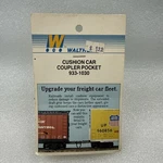 Walthers Ho #933-1030 Cushion Car Coupler Pocket Brown Nos Free Ship. Fixed Price $12.50.