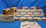 Lionel Vintage Postwar 12780 Santa Fe Presidential Passenger Set With Boxes. Fixed Price $2499.99.