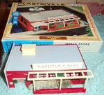 Vtg Plasticville Gauge Gardner & Ness Men's Shop W/ Instruct Orig Box. Fixed Price $18.99.