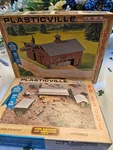 Vtg Plasticville Usa #2909 Livery Stable And #2813 Farm Buildings 16 Animals. Fixed Price $26.25.