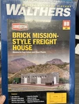 Walthers Cornerstone Scale Kit 933-4056 Brick Mission-style Freight House. Fixed Price $33.99.