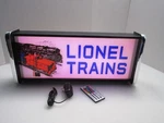 Lionel Trains Led Display Lighted Sign Lightbox Wall Hanging. Fixed Price $125.00.