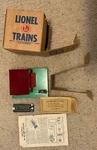 Lionel Trains Automatic Gateman No. 145 With Box, Envelope And Contactor. Fixed Price $32.50.