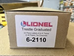 Lionel 6-2110 Graduated Trestle Set. Fixed Price $35.00.