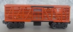 Vintage 1949 Postwar Lionel Operating Cattle Car With Armour Stickers 3656. Fixed Price $29.74.