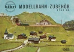 Catalog Kibri 1963 Model Railway Accessories Ho Gauge 1/87 Aa. Fixed Price $11.63.