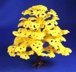 Plasticville - O/s #49002 1 Autumn Shade Tree Complete Excellent+++++. Fixed Price $13.25.