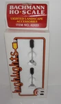 Bachmann Ho Scale Lighted Traffic Lights (2PCS) #42433 Nos. Fixed Price $6.99.