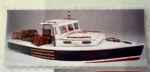 Frenchman River Lobster Boat - Scale (1:48) Wooden Model Kit, Traps, Buoys. Fixed Price $119.00.