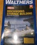 Ho Scale Walthers Cornerstone 933-4101 Brickworks Storage Building Kit. Fixed Price $25.00.