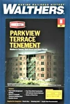 Scale Walthers Cornerstone 933-3263 Parkview Terrace Background Building Kit. Fixed Price $33.98.