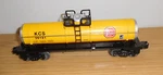 Lionel 6-36181 Kansas City Southern Kcs Lines Tank Car Single Dome Train Gauge. Fixed Price $36.95.