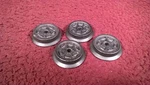 Lionel Post War 52 Fire Car - Wheel Set. Fixed Price $8.95.