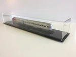 Train Display Case Ho Scale 24" Long With Black Acrylic Base. Fixed Price $56.00.