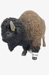 Schleich Brown American Buffalo Bison Animal Figure 14714 Retired 2013. Fixed Price $19.00.