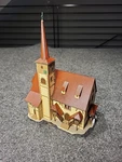 Vollmer Scale Church 47736 Kirche Ditzingen Germany Iluminated Fully Built. Fixed Price $119.99.