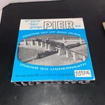 Vintage Atlas 47 Piece Ho Gauge Pier Set Incomplete T6238. Fixed Price $15.00.