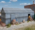 Walthers Ho Scale New 2025 Brickworks Metal Storage Building Kit 933-4101. Fixed Price $25.89.