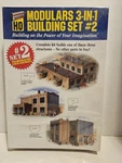 Walthers Ho Modulars 3-IN-1 Building Set #2 Cornerstone Kit. 933-3752. New!. Fixed Price $32.00.