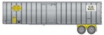 Walthers Scenemaster Ho Scale 40' Trailer (2-PACK) New York Central/nyc #3. Fixed Price $29.69.