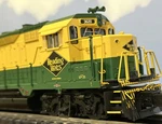 Atlas O-scale Reading GP-35 Diesel Engine Low Nose #3620 3-RAIL Tmcc 1111-1. Fixed Price $379.00.
