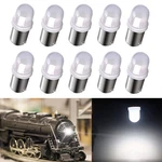 10PCS White 1445 Light Led Bulbs 18 Volt Bayonet Base For Lionel Trains. Fixed Price $18.98.