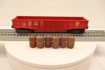 Lionel, O, No. 6462, New York Central, Gondola Car, C-7, P-4, Ln/ob. Fixed Price $17.00.