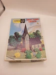 Vtg Atlas Scale Small Town Church No. 2830-150 Building Kit, West Germany. Fixed Price $35.00.