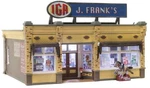 Woodland Scenics Ho J. Frank's Grocery Building BR5050. Fixed Price $77.99.