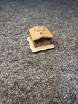 Kibri Scale 37153 1:160 German Garden Wooden Hut Fully Assembled. Fixed Price $9.99.