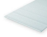 Evergreen O Scale Styrene Freight Car Siding (spacing 1.69MM;THICKNESS= 1.0MM). Fixed Price $10.78.