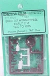 Details West BS-1021 Ho Set W/brake Wheel Early Era 1940-1975. Fixed Price $9.34.