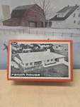 Ideal Models B-251 Ready Built Illuminated Structure Ranch House. Fixed Price $19.99.