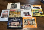 Lot Of 9 Ho Scale Building Kits Various Brands Heljan Pola Model Power Bachmann. Fixed Price $99.99.