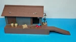 Plasticville Bachmann Ho Scale Rea Express Train Freight Station Juniata Depot. Fixed Price $15.99.