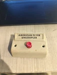American Flyer XA10961-DW Gauge White "uncoupler" Control Switch. Fixed Price $9.49.