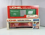 2PC Lionel Gauge 9603 Pennsylvania Hi-cube Box Car, 9879 Hills Bros Reefer. Fixed Price $44.95.