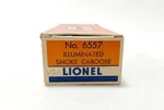 Scarce Postwar Lionel 6557 Smoking Caboose Empty Box Only. Fixed Price $140.00.
