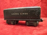 No. 2689T "lionel Lines" Sheet Metal Tender, Black W/working Coupler. Fixed Price $16.50.