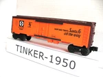 Lionel 6-9880 A.t.s.f. Boxcar LN/C8 #. Fixed Price $11.88.