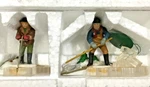 Dept Blue Star Ice Harvesters Set Of 5650-2 Heritage Village. Fixed Price $15.00.