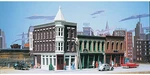 Walthers Cornerstone Ho Scale Building/structure Kit Merchants Row Ii Downtown. Fixed Price $36.99.