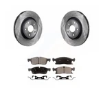 Front Semi Metallic Brake Pads & Rotors Kit Fits Durango Grand Cherokee 350MM. Fixed Price $75.00.